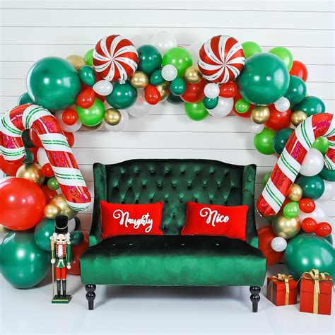 christmas balloon garland